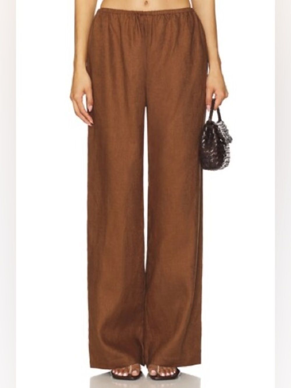 NWT Lovers and Friends ASA EASY PANT - Med 100% Linen